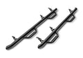 N-Fab Nerf Step 3in Hoop Step Bars For 2016-2017 Toyota Tacoma Double Cab 6 ft Bed - Wheel-to-Wheel - Textured Black