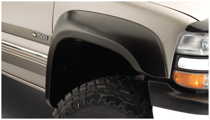 Husky Liners EAF Style Fender Flares - 4pc For 1999-2006 Chevy Silverado 1500 & 1999-2007 2500/3500 - Black