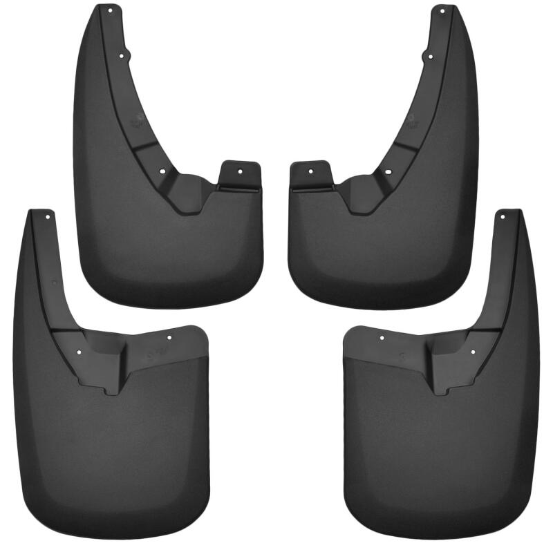 Husky Liners Fender Flares Front and Rear Mud Guards For 2009-2017 Ram 1500 & 2010-2020 2500/3500 - Black