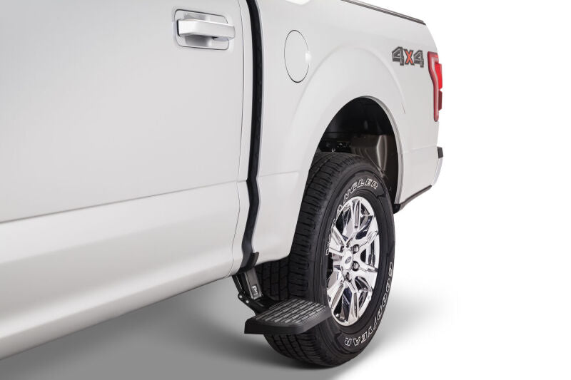 AMP Research BedStep2 Retractable Side Bed Step For 2015-2022 Ford F-150 / 2022 Ford F-150 Lightning