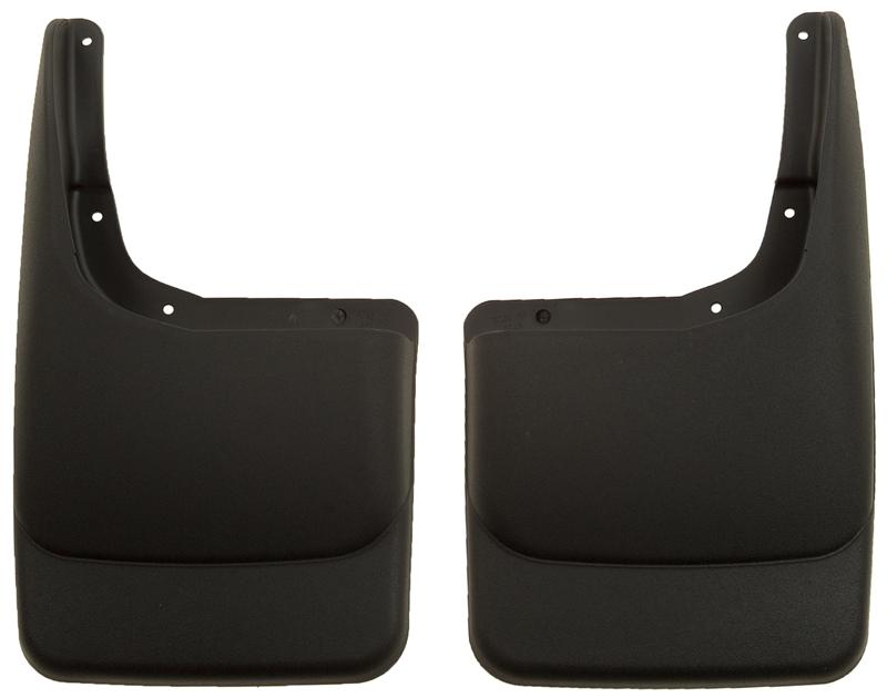 Husky Liners Custom-Molded Rear Mud Guards (w/o Flares) For 2004-2012 Ford F-150 - Black