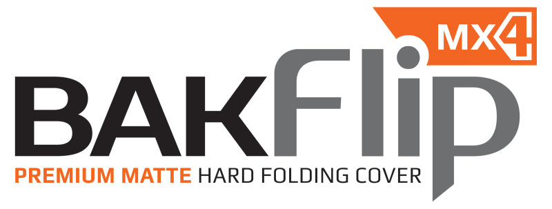 BAK BAKFlip MX4 Hard Folding Tonneau Cover For 2015-2020 Ford F-150 8 ft (8'2"/97.6") Bed