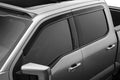 Husky Liners Ventvisor Window Deflectors Low Profile (4pc) For 2015-2024 Ford F-150 / 2022-2024 Ford F-150 Lightning (Incl. Raptor/Lightning) - Smoke