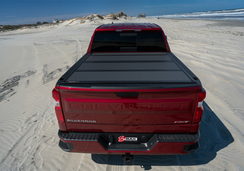 BAK BAKFlip MX4 Hard Folding Tonneau Cover For 2016-2023 Toyota Tacoma 5 ft (5'0"/60.5") Bed