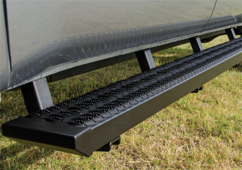 N-Fab Growler Fleet Running Boards For 2015-2019 Ford F-150 Crew Cab - Cab Length - Textured Black