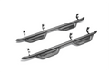 N-Fab Podium LG 3in Nerf Bars For 2019 Chevy Silverado 1500 / GMC Sierra 1500 Crew Cab - Cab Length - Textured Black