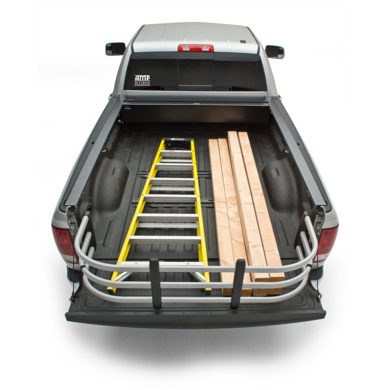 AMP Research BedXtender Truck Bed Extender For 1999-2023 Ford F-250/F-350 Super Duty (Excl. SuperCrew) - Silver