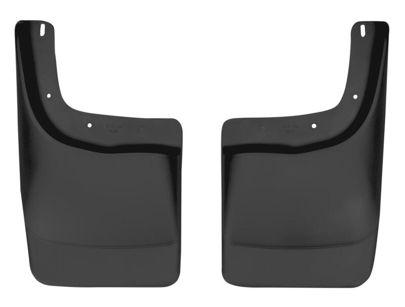 Husky Liners Custom-Molded Rear Mud Guards (w/Flares) For 1997-2004 Ford F-150 - Black