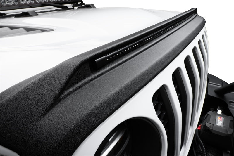 Husky Liners Aeroskin Hood Protector Lightshield PRO For 2021-2024 Ford F-150 (Excl. Tremor/Raptor) - Black