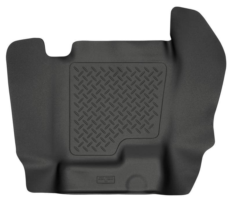 Husky Liners WeatherBeater Center Hump Floor Liner For 2007-2012 Chevy Silverado 1500 / GMC Sierra 1500 & 2007-2014 2500/3500 Crew Cab - Black