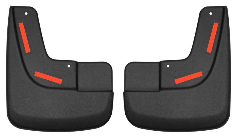 Husky Liners Custom-Molded Front Mud Guards For 2017-2018 Ford F-150 - Black