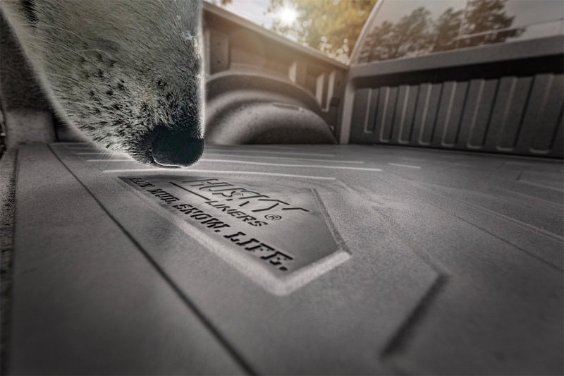 Husky Liners 14-18 Silverado/Sierra 1500 69.3 Bed Heavy Duty Bed Mat For 2014-2018 Chevy Silverado 1500 / GMC Sierra 1500 - Black
