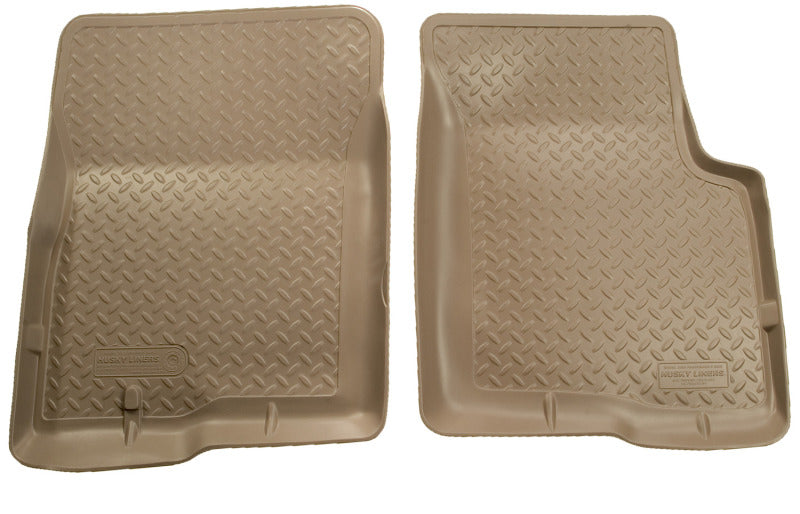 Husky Liners Classic Style Front Floor Liners For 1995-2004 Toyota Tacoma - Tan