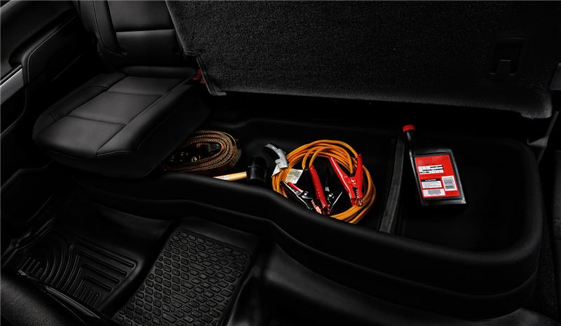 Husky Liners GearBox Under-Seat Storage For 1999-2007 Chevy Silverado 1500 / GMC Sierra 1500 & 1999-2007 2500/3500 Extended Cab - Black
