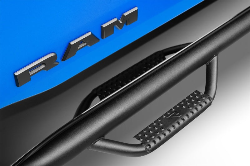 N-Fab Nerf Step Hoop Step Bars For 2019-2020 Ram 1500 Quad Cab - Cab Length - Textured Black