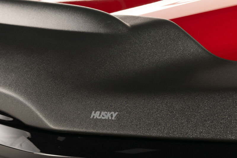 Husky Liners Aeroskin Hood Protector II - Tex. For 2021-2025 Ford F-150 (Excl. 21-25 Trmr/Raptor & Excl. 24-25 Plat/KR) - Black