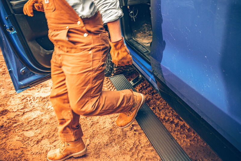 AMP Research PowerStep Plug N Play Electric Running Boards For 2025 Ram 1500 (Gas Only)