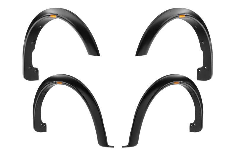 Husky Liners RVL Fender Flares - 4 Piece Set For 2021-2023 Ford F-150 - Black