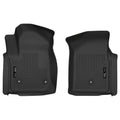 Husky Liners X-act Contour Front Floor Liners For 2019-2021 Chevy Silverado 1500 / GMC Sierra 1500 & 2019-2026 2500/3500 - Black
