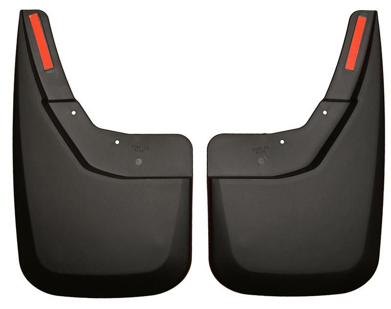 Husky Liners Mud Guards For 2014-2019 Chevy Silverado 1500 & 2015-2019 2500/3500 - Black