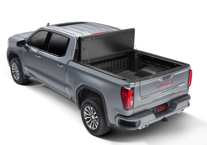 Extang Xceed Hard Folding Tonneau Cover For 2019 Chevy Silverado 1500 / GMC Sierra 1500 (New Body Style) 6.5 ft (6'6"/79.4") Bed