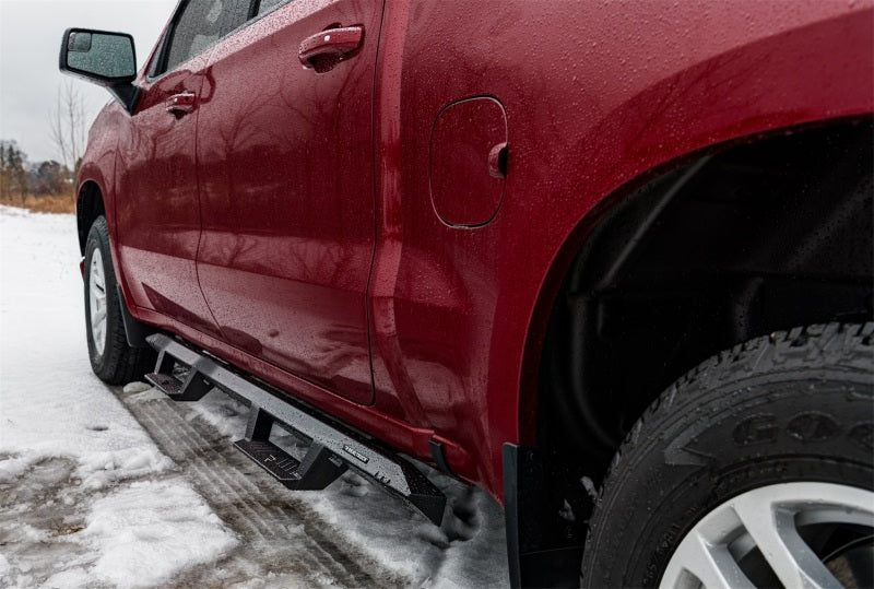 N-Fab EPYX Nerf Bars For 2015-2018 Ram 1500 / 2019-2024 Ram 1500 Classic Crew Cab (Classic Only) - Cab Length - Textured Black