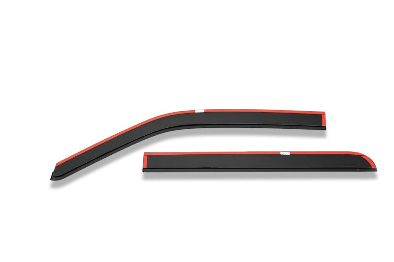 Husky Liners Ventvisor Window Deflectors Low Profile (4pc) For 2015-2024 Ford F-150 / 2022-2024 Ford F-150 Lightning (Incl. Raptor/Lightning) - Smoke