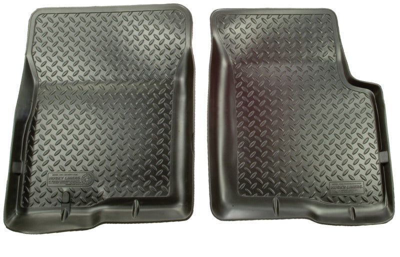 Husky Liners Classic Style Front Floor Liners For 1980-1996 Ford F-150 - Black