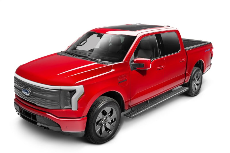 N-Fab Growler Fleet Running Boards For 2015-2019 Ford F-150 Crew Cab - Cab Length - Textured Black