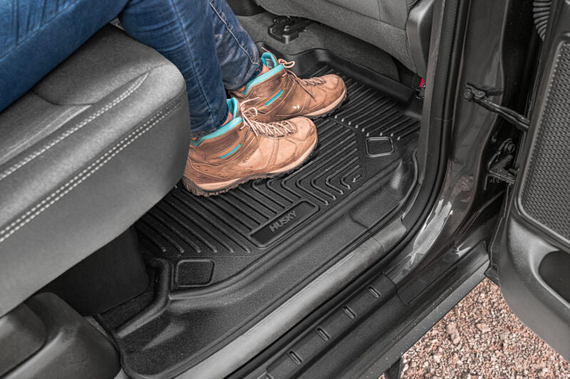 Husky Liners X-act Contour Front & 2nd Seat Floor Liners For 2019-2024 Ram 1500 - Black