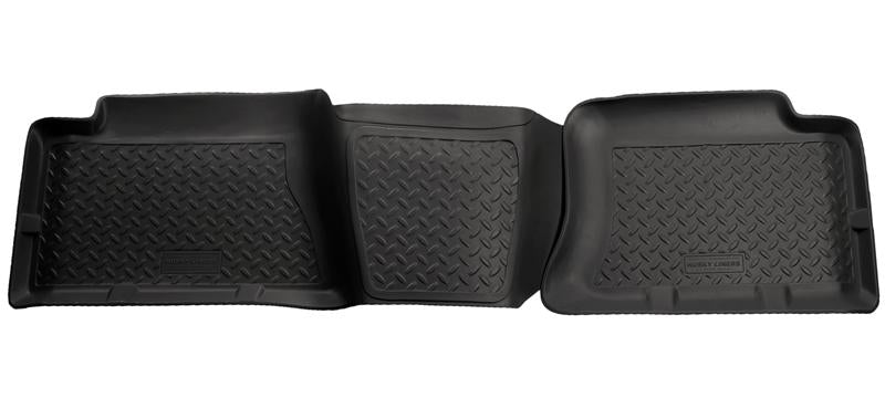 Husky Liners Classic Style 2nd Seat Floor Liners For 2004-2006 Chevy Silverado 1500 / GMC Sierra 1500 & 2004 2500/3500 - Black