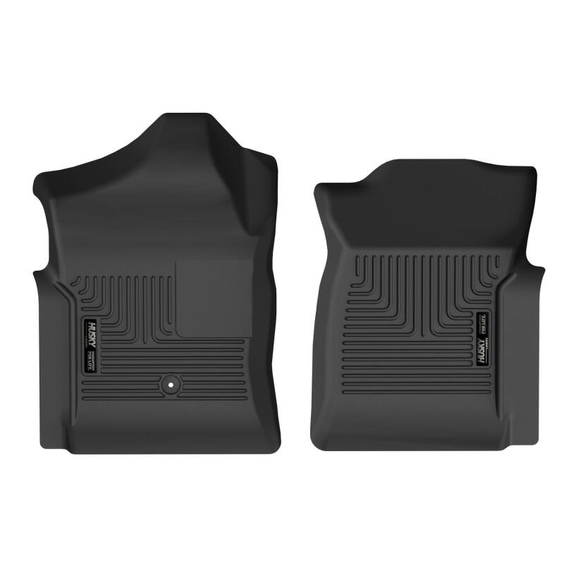 Husky Liners X-act Contour Front Floor Liners For 1999-2006 Chevy Silverado 1500 & 1999-2007 2500/3500 - Black