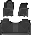 Husky Liners WeatherBeater Front & 2nd Seat Floor Liners For 2025 Ram 1500 Crew Cab - Black