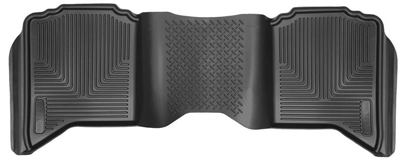 Husky Liners X-act Contour 2nd Seat Floor Liners For 2010-2012 Ram 1500 & 2009-2018 2500/3500 Crew Cab/Mega Cab - Black