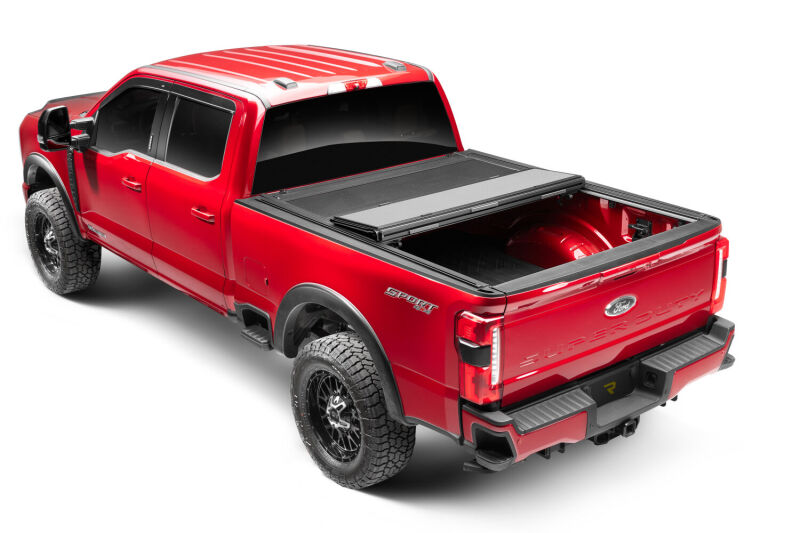 BAK BAKFlip MX4 TS Hard Folding Tonneau Cover For 2016-2023 Toyota Tacoma (w/ Deck Rail System) 6 ft (6'1"/73.7") Bed