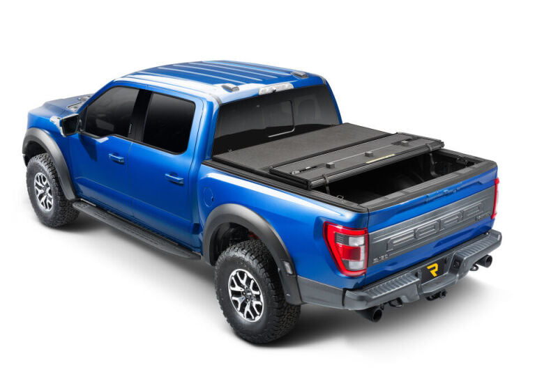 Extang Solid Fold ALX Hard Folding Tonneau Cover For 2015-2020 Ford F-150 8 ft (8'2"/97.6") Bed