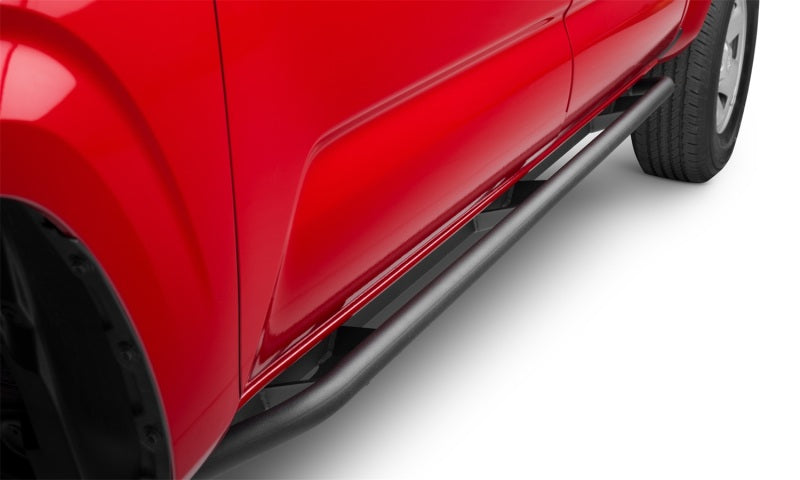 N-Fab Trail Slider Rock Slider Steps For 2016-2020 Toyota Tacoma Crew Cab (SRW; All Beds) - Textured Black