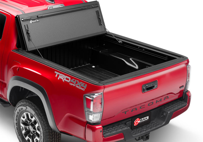 BAK BAKFlip MX4 Hard Folding Tonneau Cover For 2016-2023 Toyota Tacoma 5 ft (5'0"/60.5") Bed