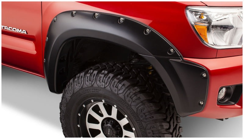 Husky Liners Pocket Style Fender Flares - 4pc For 2012-2015 Toyota Tacoma - Black