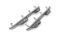 N-Fab Podium SS 3in Nerf Bars For 2015-2019 Ram 1500 / 2019-2024 Ram 1500 Classic & 2020-2026 2500/3500 Crew Cab 6.5 ft Bed - Bed Access - Polished Stainless