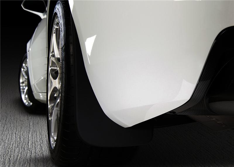 Husky Liners Custom-Molded Front Mud Guards For 2007-2012 GMC Sierra 1500 & 2007-2014 2500/3500 - Black