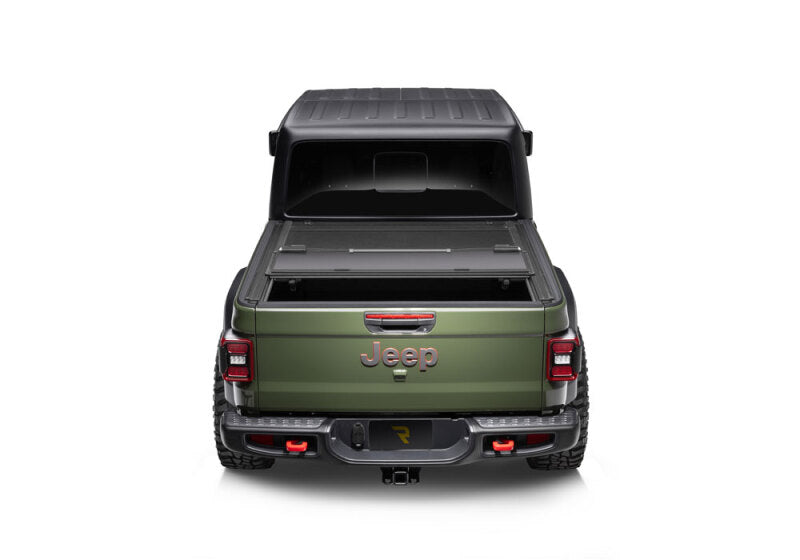 BAK BAKFlip MX4 TS Hard Folding Tonneau Cover For 2016-2023 Toyota Tacoma (w/ Deck Rail System) 5 ft (5'0"/60.5") Bed
