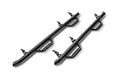 N-Fab Nerf Step Hoop Step Bars For 2019-2020 Chevy Silverado 1500 / GMC Sierra 1500 & 2020 2500/3500 Regular Cab 6.5 ft Bed - Bed Access - Textured Black