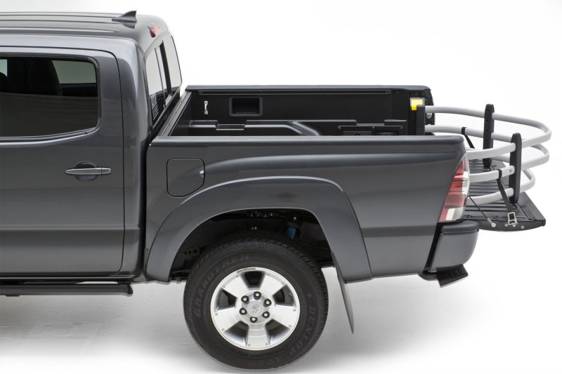 AMP Research BedXtender Truck Bed Extender For 2004-2012 Chevy Colorado / GMC Canyon (Standard Bed) - Silver