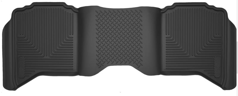 Husky Liners WeatherBeater 2nd Seat Floor Liners For 2009-2010 Ram 1500 & 2010-2018 2500/3500 Crew Cab - Black