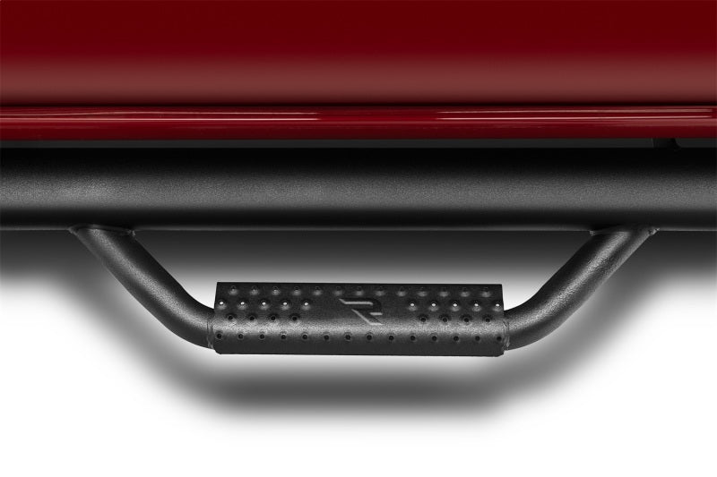 N-Fab Nerf Step 3in Hoop Step Bars For 2014-2017 Chevy Silverado 1500 / GMC Sierra 1500 Regular Cab - Cab Length - Textured Black
