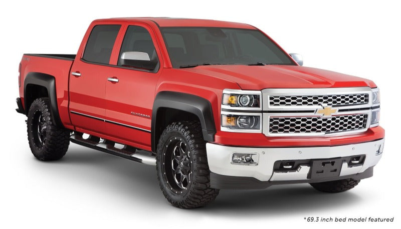 Husky Liners Fender Flares - 4pc For 2014-2018 Chevy Silverado 1500 & 2015-2019 2500/3500 - Black