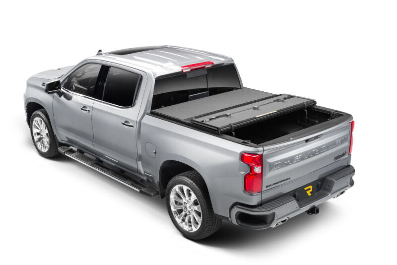 Extang Solid Fold ALX Hard Folding Tonneau Cover For 2014-2018 Chevy Silverado 1500 / GMC Sierra 1500 & 2015-2018 2500/3500 6.5 ft (6'6"/79.4") Bed