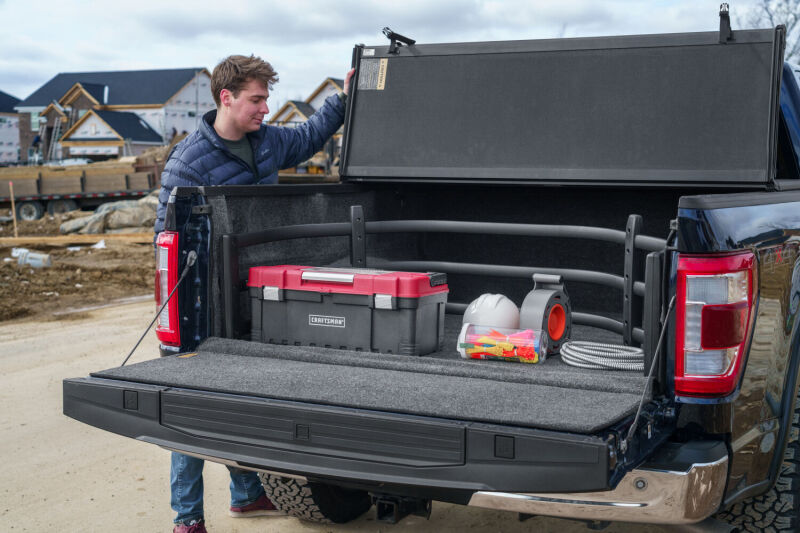 AMP Research BedXtender HD Sport Truck Bed Extender For 2004-2022 Ford F-150 / 2022 Ford F-150 Lightning - Black