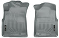 Husky Liners WeatherBeater Front Floor Liners For 2005-2015 Toyota Tacoma Crew Cab/Extended Cab/Regular Cab - Gray